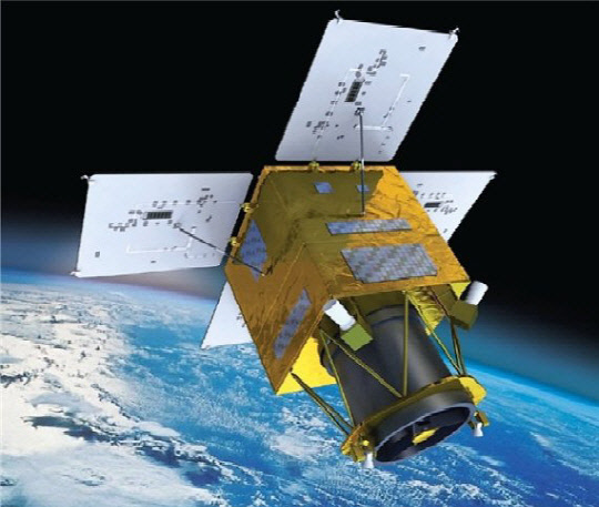 차세대중형위성 2호 상상도  항우연 제공